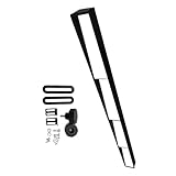 Greabuy Vollausdehnbarer Golfwagen-Viewer mit ausziehbarer Halterung und schützendem permanentem Golfwagen-Glas