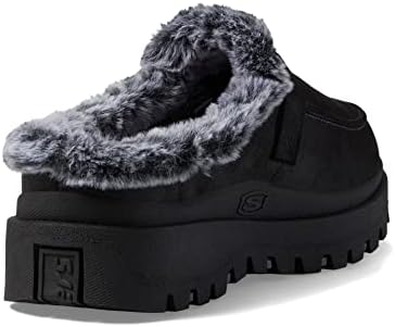 Skechers Women's Shindigs-Forever Retro Mule, Black/Black, 11 | Image 4