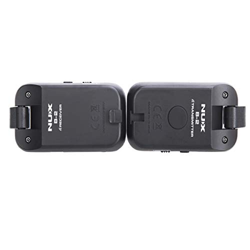 Sistema inalámbrico para guitarra NUX B-2, 2,4 GHz, recargable, 4 canales, transmisor y receptor de audio (blanco) miniatura 4