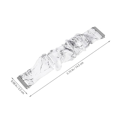 VANZACK 1pc Elastic Watch Strap Comfortable Material Wrist Band Compatible Elegant Design for Business Sports and Daily Use Easy to Install and Replace2