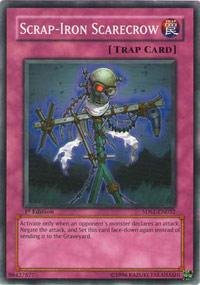 Amazon.com: Yu-Gi-Oh! - Scrap-Iron Scarecrow (5DS1-EN032) - 5Ds Starter Deck  - Unlimited Edition