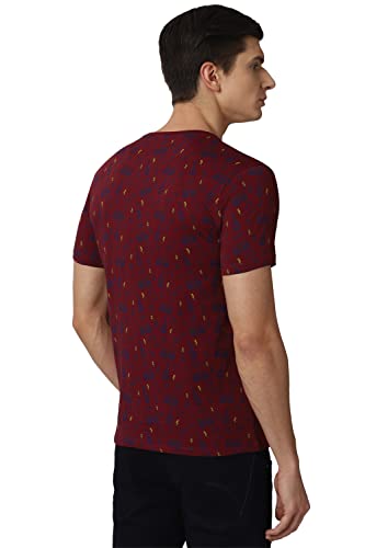 Image of Van Heusen Men's Cotton Slim Fit T-Shirt