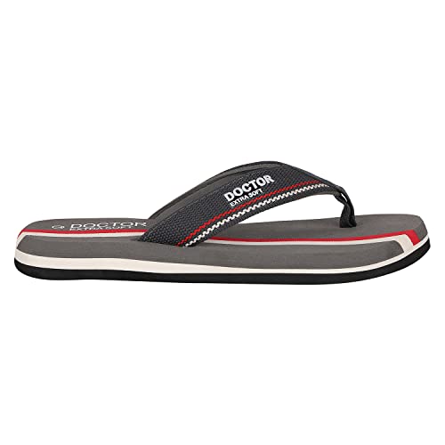 DOCTOR EXTRA SOFT Slipper for Men's || Diabetic & Orthopedic || Lightweight & Comfortable || Soft, Durable & Skid Resistant || Flip-Flop & Slippers for Men's & Boy's D-33