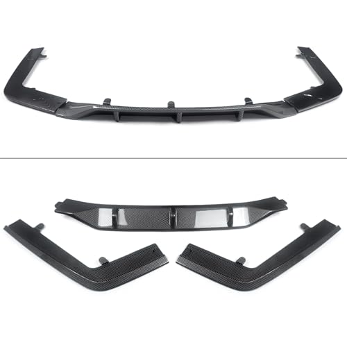 Difusor trasero para BMW Serie 7 G11 G12 2019-2022 en acabado de fibra de carbono 3