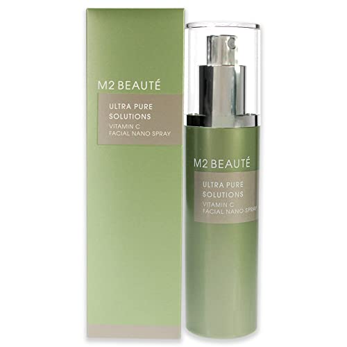 M2 BEAUTÉ Ultra Pure Solutions Vitamin C Facial Nano Spray 75 Ml 1 Unidad 70 g