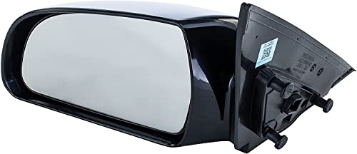 Driver Side Mirror For (2006 2007 2008 2009 2010) Hyundai Sonata Unpainted Heated Power Operated Right Outside Rear View Replacement Door Mirror - Parts Link #: Hy1320149 #TOP4