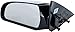 Dependable Direct Driver Side Mirror Fits Hyundai Sonata 2006, 2007, 2008, 2009, 2010, Heated, Power Adjust, Non-Folding and Unpainted – Right Rear View Door Mirror OEM Replacement Parts HY1320149