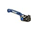 Torc1 Racing 6813-0203 Vengeance Flex Front Brake Lever, Black/Blue