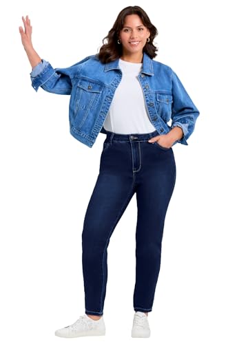 Women's Plus Size Tall Butter Denim Skinny Jean