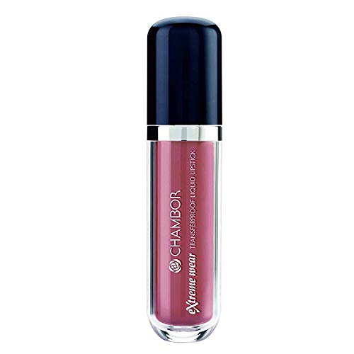 Image of CHAMBOR Extreme Wear Transfer proofMatte Liquid Lipstick (Effortless Pink No.402, 6 ml)