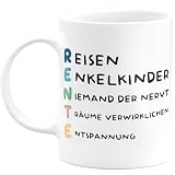 quotedazur - Renten Tasse Abschiedsgeschenk - Witziges Zum Ruhestand Geschenk Für Kollegen , Chef, Freunde Lustige Tassen Rentner Geschenke, Pension - German Colleague