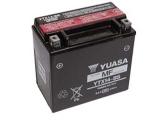 BATTERIE YUASA (YTX14-BS) X8 400 2007