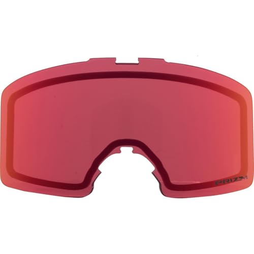 Écran Oakley Line Miner Youth rouge pour réparer un masque rayé