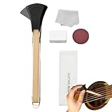 Jouabilité parfaite : fabriqué avec un corps en d'aluminium et une tête d'arc en matériau ABS de haute qualité, l'arc de guitare est conçu pour durer grâce à sa conception durable et robuste. Profitez d'un toucher confortable et de sonorités riches et délicates qui ajoutent des effets de violon à votre jeu de guitare.