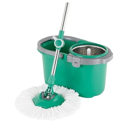 SHCHNA Mopa Mop Mopas Fregona Sistema De Limpieza De Pisos con Mopa, Almohadillas Lavables, Limpiar Pisos De Madera, Laminados Y Baldosas Trapeador de Limpieza