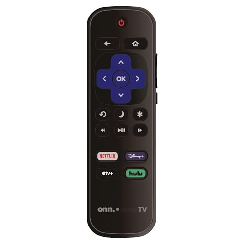 Image of Replacement Remote Control Compatible with All ONN. Roku Smart 4K Ultra TVs 【Only Works with Onn. Roku TV, Not for Stick and Box】 (Netflix /Disney Plus /Apple TV+ / Hulu)