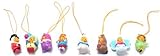 Winnie the Pooh Peek-a-Pooh #13 Circus Fun Capsule Toys Set of 8 vending Toys