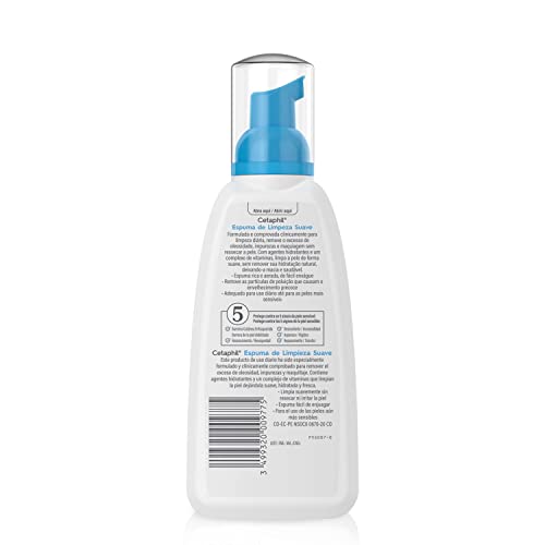 Cetaphil Espuma De Limpeza Facial Suave 236ml