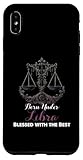 Libra Born Zodiac Blessed Design Scales Libra