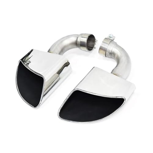 Tubo de escape para VW Touareg V6 V8 W12 de acero inoxidable con acabado premium