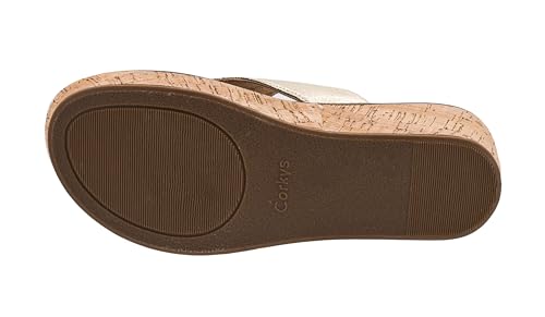Image of Corkys Footwear Volta Wedge - Chic Elegance Meets All-Year Comfort with a 2-Inch Cork Heel and Marshmallow Insole for Stylish Everyday Wear and All-Day Comfort