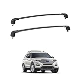 Roof Rack Cross Bars for 2020 2021 2022 2023 Explorer, Anti-Theft Aluminum Adjustable Crossbars Carg