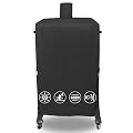 QuliMetal Vertical Smoker Cover for Pit Boss 4/5/7 Series Vertical Smokers, PBV4PS1, PBV5PW1, PBV4PS2, PBV5P1, Pro Series 4/5/7 Vertical Pellet Smokers, Heavy Duty Pellet Grill Cover for Pitboss 73550