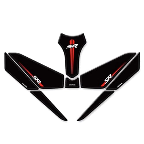 Coussinet de réservoir CFMoto 450SR : protection caoutchouc moto - 7
