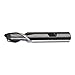 CLEVELAND Sq. End Mill,Single End,HSS,1-3/8" C41741