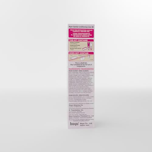 Bigen Speedy Conditioning Color Refill: 4B Burgundy Brown - 3 Pack