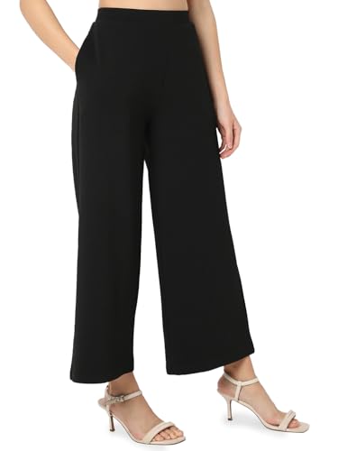 Image of Smarty Pants Women's Cotton Rib Pleated Trouser.