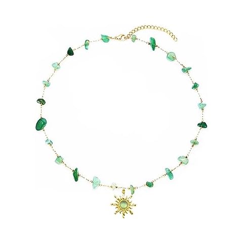 Aktully 18K Gold Plated Sun Necklace Cover
