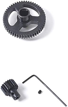 Replacement Part For Flamingo 1/8 RC Car Motorcycle Metal Upgrade Parts Reduction Gear And Motor Gear FG8009