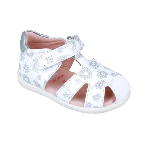 Image of Garvalin 252305 Basic Flower Print Sandals for Girls
