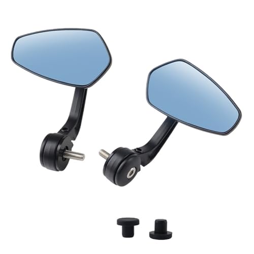 Espejos laterales de barra trasera para BMW F900R S1000R R1250R con cristal azul