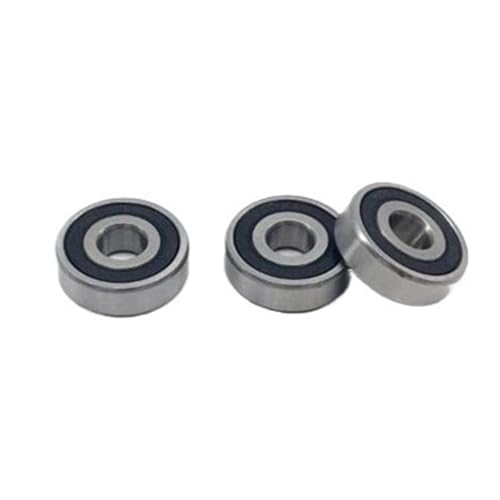 Roulements rigides à billes 6200-2RS 10x30x9mm de rechange pour axe mécanique et poulie de guidage