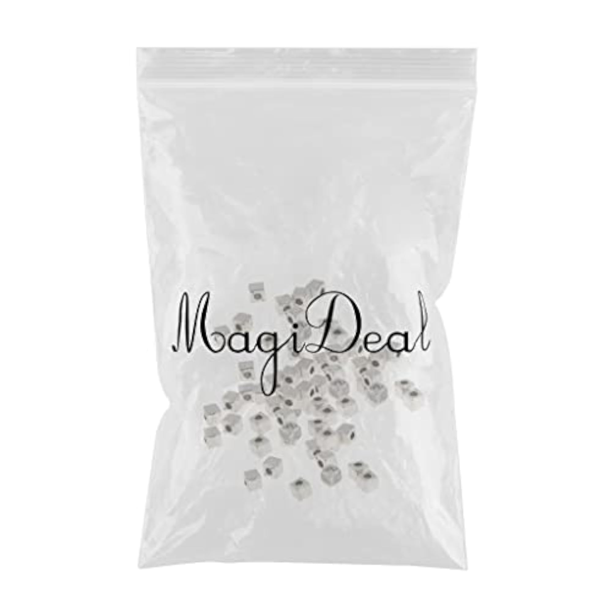 Alloy Bead Square Spacer Loose Beads for DIY Jewellery