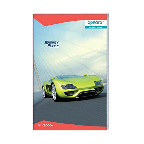 Image of Apsara Mahabar (Foolscap) Longbook | 33 CM x 21 CM Approx - Pages 160 | Plain Unruled Long Notebook | GSM 56 | Use for School & College Students and Professionals | Covers May Differ | Pack of 6