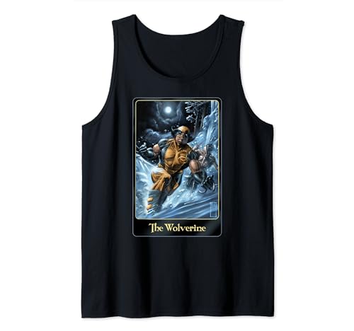 Débardeur Wolverine Tarot Marvel et t-shirt sans manches été