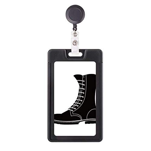 Funda retráctil para tarjetas de estilo urbano, perfecta para el transporte y trabajo