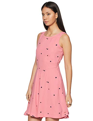 Image of Tommy Hilfiger Women's Synthetic A-Line Knee-Length Dress