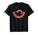 Shrimply The Best Funny Shrimp Lover Meeresfrüchte Wortspiel Krustentiere T-Shirt