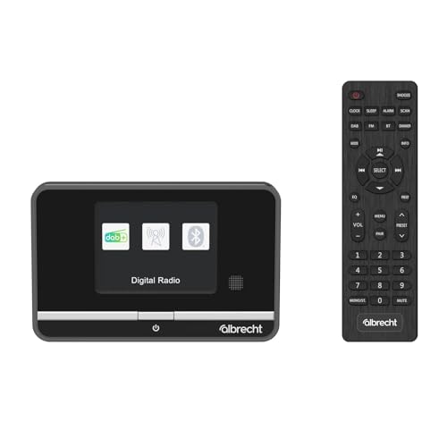 Albrecht DR 521 DAB+/UKW Radio-Tuner, Musik-Streaming, Farbdisplay