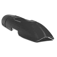 トップ・ギア LEDヘッドライト専用 防眩シェード キャットアイVOLT-800適合 タイプA（ハンドル上部用） 遮光と微発光を実現する新コンセプト 自転車ライト専用 ミラーステッカー・インシュロックタイ付属 3Dプリンター成型（PLA） 日本製 「サイクリストの夜間走行をより安全により美しく」