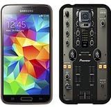 Case for Samsung Galaxy S5,Pioneer DJ Mixer Set Music Disco Jockey Party Samsung Galaxy S5 Case - Black TPU Case Wireless Phone Accessory