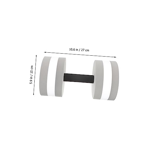 2 Piezas Mancuernas de Agua EVA para Ejercicio en Piscina miniatura 4