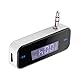 FM Transmitter Audio Adapter Car Kit, Wireless in Car Radio Transmitter Eingebauter 3,5-mm-Aux-Anschluss für Auto 6s 5 SE Smartphones MP3 MP4 Audio-Player
