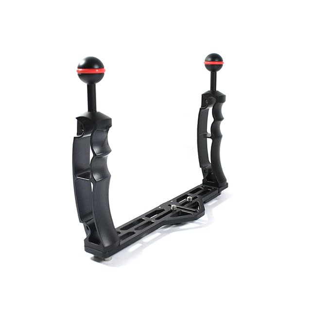 AECAM - Nitescuba NS10 Underwater camera Handle Tray rig Bracket Shutter Trigger for GOPROs PT-059 Rx-100 Housing (The handle is metal)