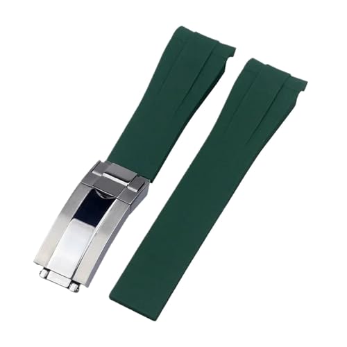 [BYTDBSN] 20mm 21mm o[EHb`ohANZT[ bNXTu}[iΉ fCgiGMTbg}X^[Ή VRXgbv ubNEHb`ohuXbg(Green silver,21mm)