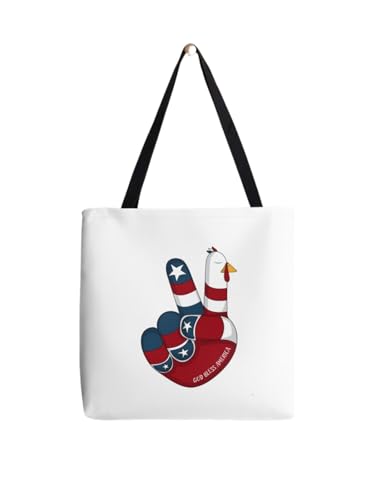 Turquie Art populaire patriotique grand sac en toile imprimé pour shopping et loisirs
